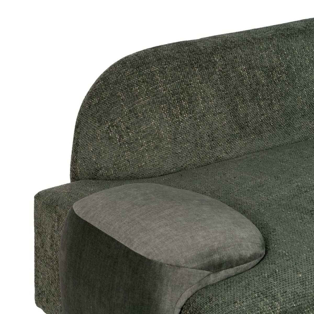 Sofa grün Holz Foam 222 x 92 x 70 cm